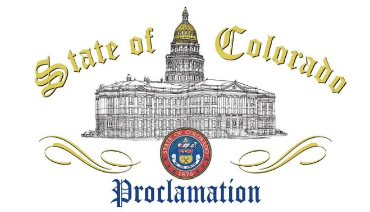 State of Colorado Proclamation