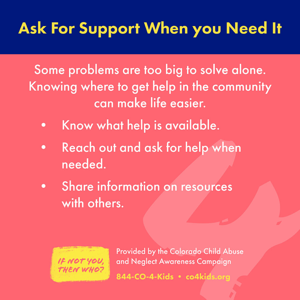 Ask for support when you need it - social meme.